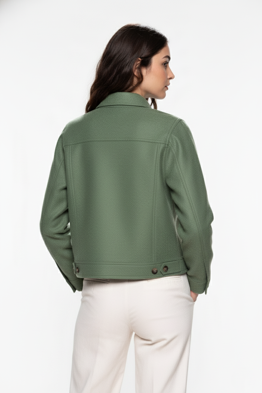 Jacke aus Alpaka und Schurwolle Alta