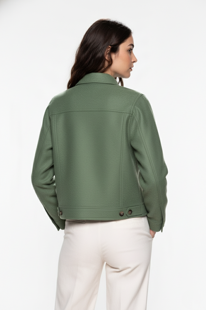 Jacke aus Alpaka und Schurwolle Alta