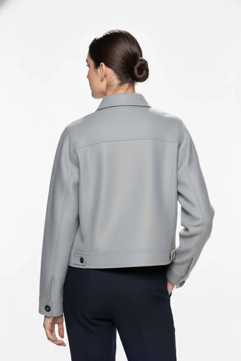 Jacke aus Alpaka und Schurwolle Alta