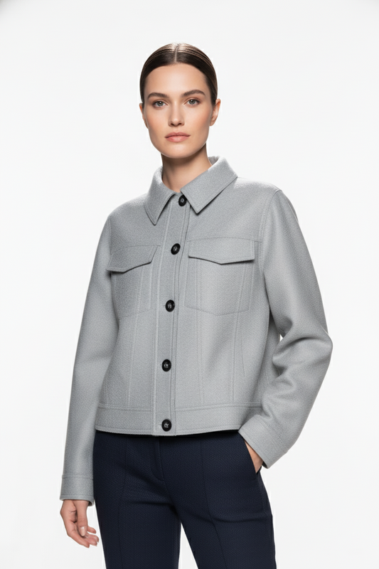 Jacke aus Alpaka und Schurwolle Alta